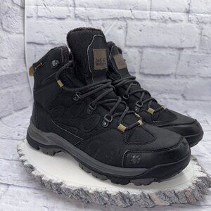 Jack Wolfskin Mens Texapore Nanuk Fleece Waterproof Mid Hiking Boots US Size 8.5